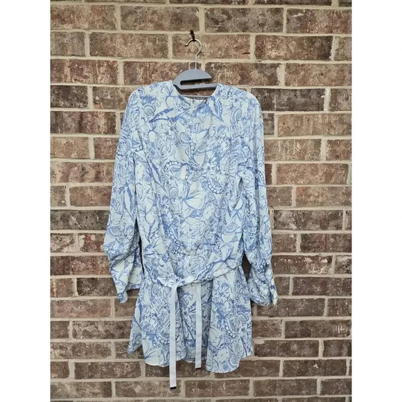 Tibi Isa Toile Short Shirtdress Size 2 - Picture 6 of 7